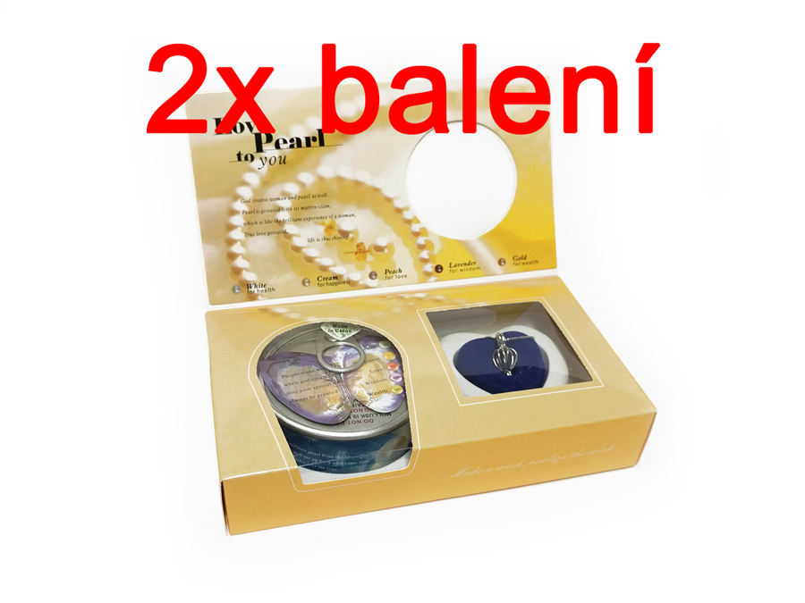 AKCE - 2 balení (Perla přání + náhrdelník)